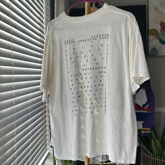 Vintage authentic Eric Clapton 1995 tour shirt - Picture 5 of 6